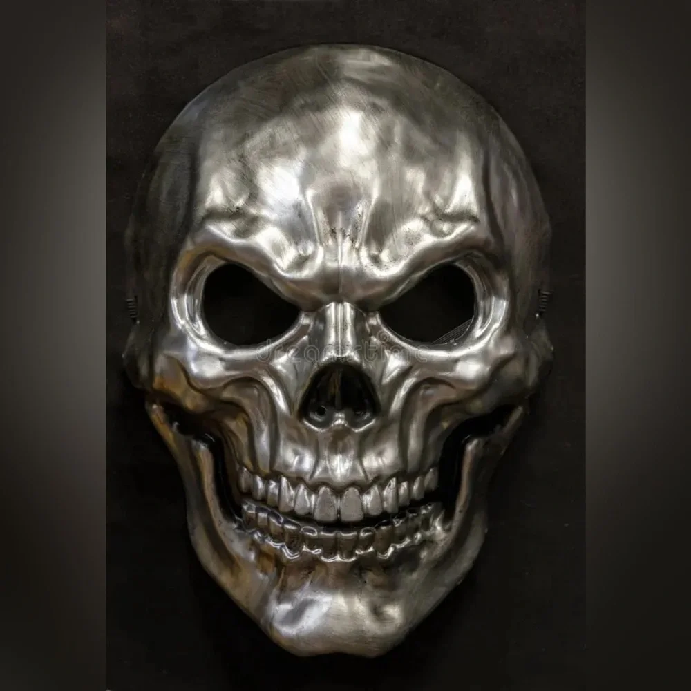 Target Silver Skull Wall Art